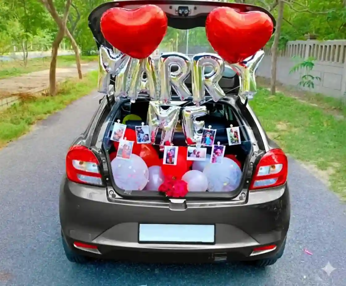 Proposal Car Boot Decoration